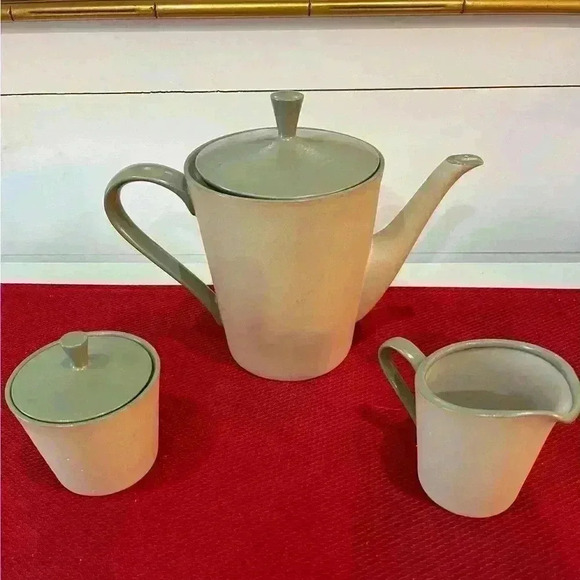 EMO Other - Vintage 1965 teapot, creamer, and sugar bowl signed on the signed WEO 65